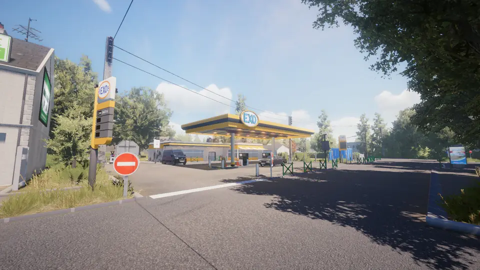 La station-service